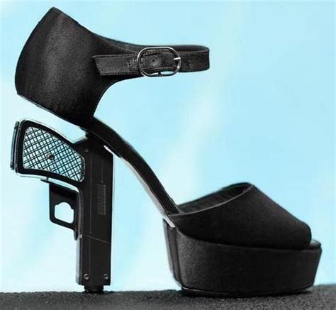 chanel gun high heels|Chanel high heel boots.